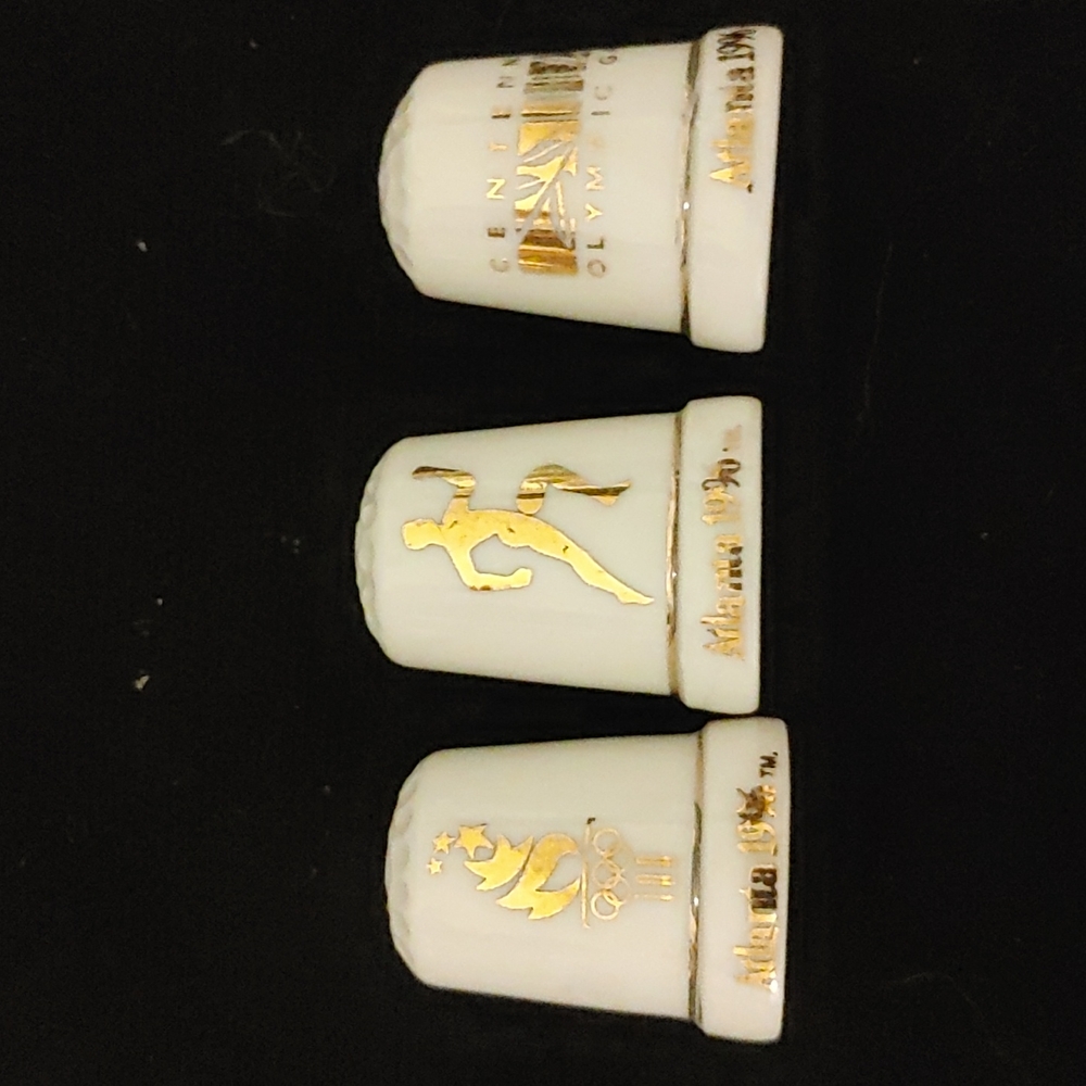 Olympic Games, Atlanta 1996, 7 thimbles, Vintage - Picture 7 of 9